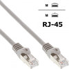 Cat5e Network / Ethernet Patch Cable 1m (3.28ft) U/UTP, RJ-45 (m/m) grey