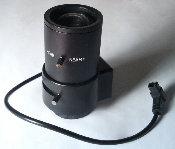 Manual Varifocal Lens, auto iris, 2.8 - 12mm, DC, CS mount