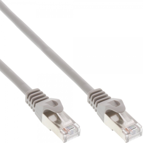 Cat6e Network / Ethernet Cable 45m readymade with RJ-45 (m/m) grey