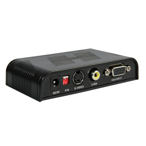 VGA video to AV adapter converter VGA to CVBS (RCA composite) / S-Video
